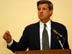 Ambassador L. Paul Bremer, Administrator of the Coalition Provisional Authority, gives a press conference 2 June 2003 in the Iraqi Forum in Baghdad, Iraq. He announced the $70 million Iraq Community Action Program designed to promote citiizen involvement in community development at the grass roots level. The program awards 5 cooperative agreements to Non-governmental Orginizations.