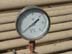 A gas meter reading zero at the Al-Doura power plant in Baghdad. Sabotage to the gas pipeline forces the gas powered units to remain offline until repairs on the pipeline can restore gas supplies. USAID is funding the repair of Iraq's nationwide electrical system.