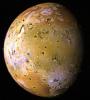 Topography of Io (color)