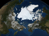 Artist concept of Arctic ice