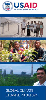 Picture of USAID's Global Climate Change Program brochure.