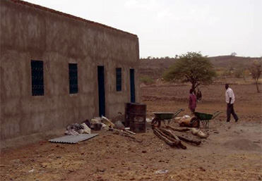 Photo: The rehabilitated center in Finna in the remote region of Jebel Marra, an area that has seen vicious fighting during the Darfur conflict.