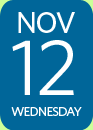 November 12 | Wednesday