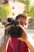 Cameraman from Kosovo