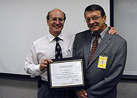 Photo of Jeff Spieler and Dr. James Phillips.