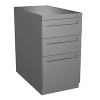 PEDWSPBBF24 - Opus 22 in. D Box/Box/File Worksurface Supporting Pedestal
