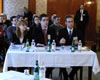 Participants at the moot court competition
