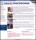 Macedonia Mission Website Screenshot