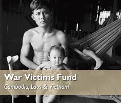 Photo: War Victims Fund in Cambodia, Laos & Vietnam. 