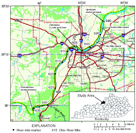 Map of study area