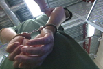 photo of handcuffs