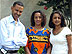 Photo of hosts of VOA’s Amharic Service Mestawot weekend youth magazine