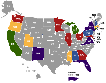 U.S. Map