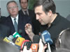 'Our aim is to serve investors,' Georgian President Mikheil Saakashvili told reporters covering the May 25 opening of the new business information center