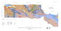 (Thumbnail) Generalized Geologic Map of the Coeur D'Alene district, Idaho and Montana