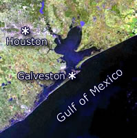 Galveston Bay, Texas 