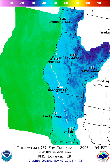 National Digital Forecast Database Image