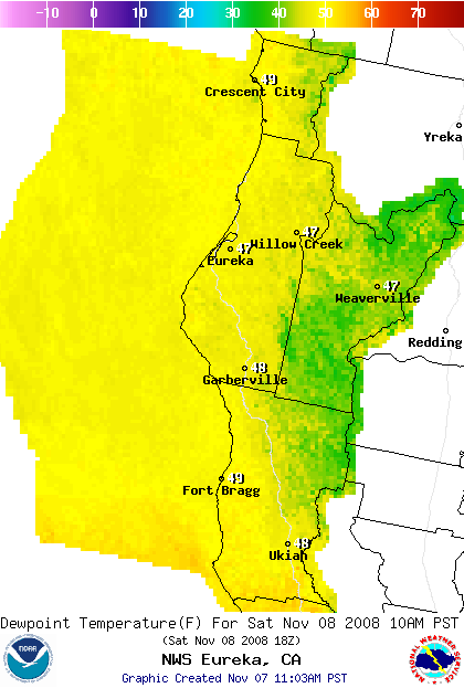 National Digital Forecast Database Image