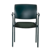 RAPBWAPYBLBL - Rapture Poly Back/Upholstered Seat with Black Frame and Shell