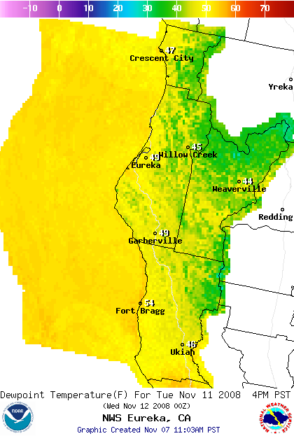 National Digital Forecast Database Image