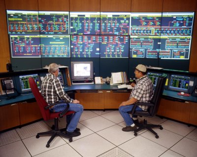 Hoover Dam Control Room