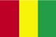 Flag of Guinea is three equal vertical bands of red (hoist side), yellow, and green.