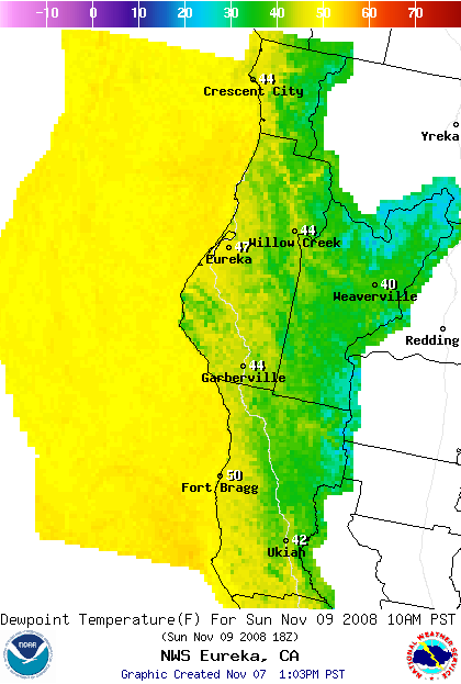 National Digital Forecast Database Image