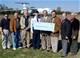 Pratt and Whitney presents $10,000 check to Scott Field Heritage Park
