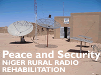 Peace and Security - Niger Rural Radio Rehabiliation