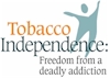Logo. Tobacco Independence: Freedom from a deadly addiction