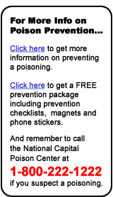 For More Info on Poison Prevention...