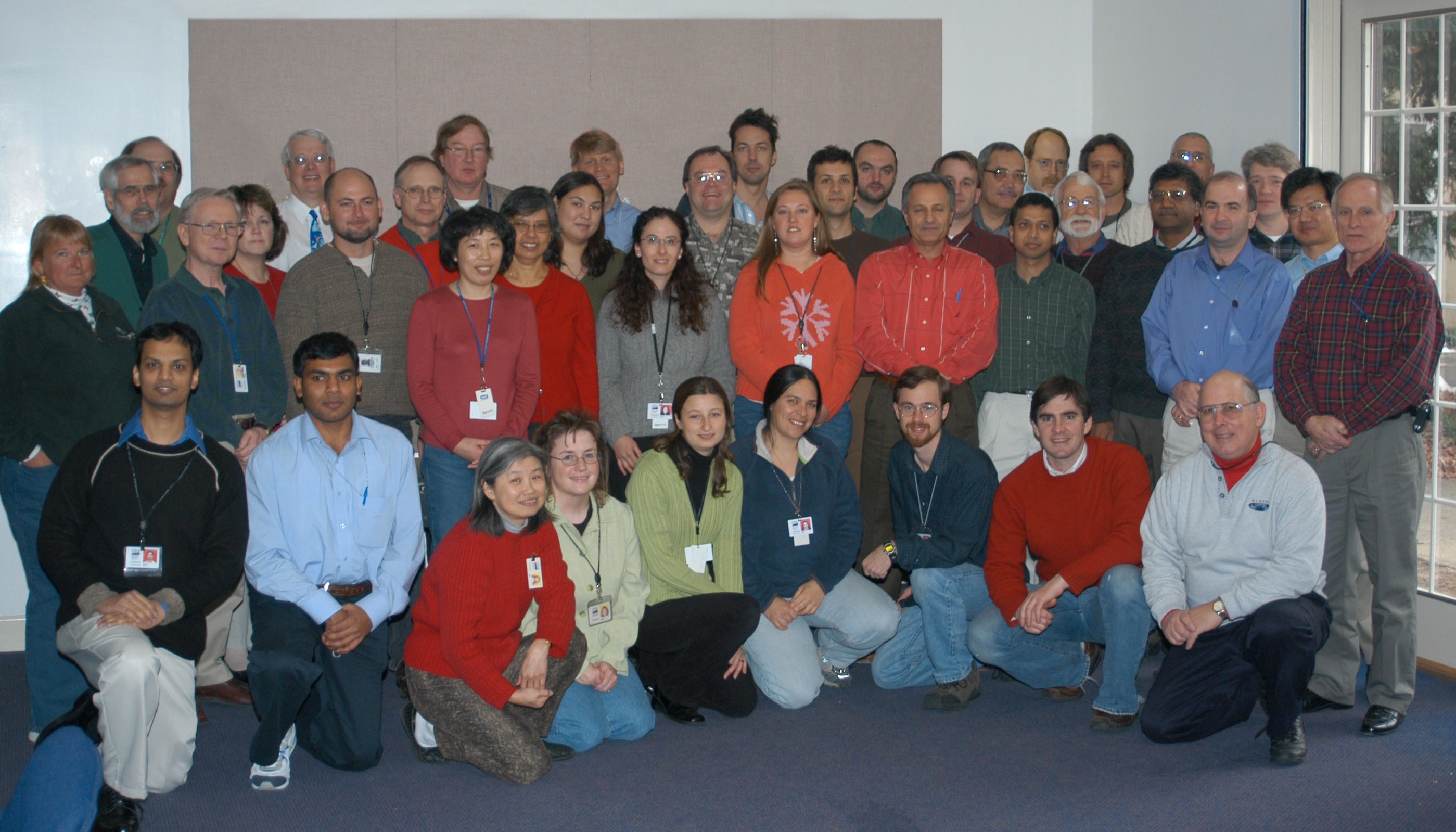 Hydrology Lab staff, December 2005