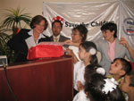 US Ambassador Anne Derse gave a formal address and presented donated gifts to the center.