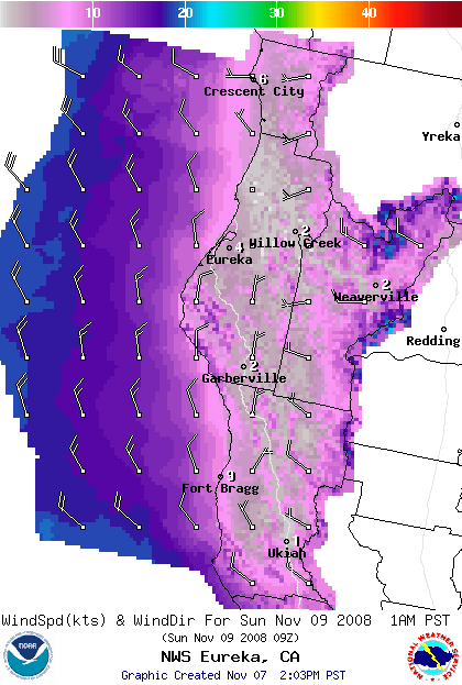 National Digital Forecast Database Image