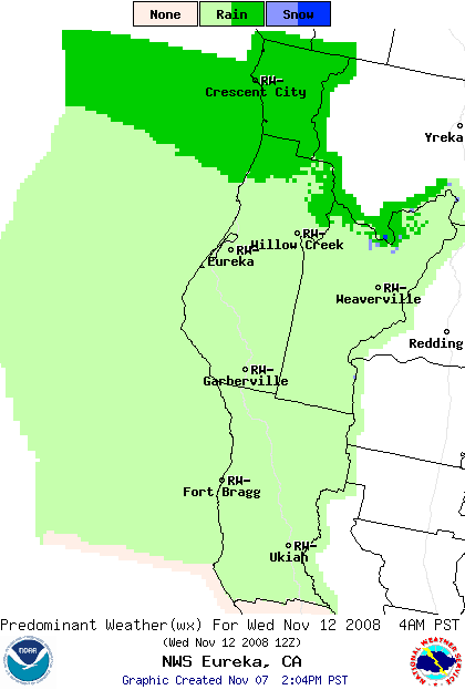 National Digital Forecast Database Image