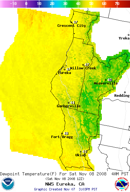 National Digital Forecast Database Image