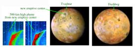 Northern Plume and Plume Deposits on Io