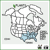 Distribution of Tilia americana L. var. caroliniana (Mill.) Castigl.. . Image Available. 