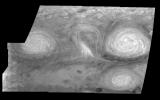 Jupiter's long-lived White Ovals in a Methane Band (Time Set 2)