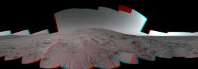 Spirit 360-Degree View on Sol 409 (3D)