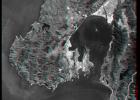 Anaglyph, Landsat Overlay: Wellington, New Zealand