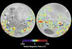 Mars Crustal Magnetic Field Remnants