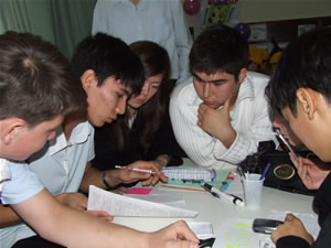 USAID-funded Junior Achievement programs acquaint Kazakhstani youth with the basics of economics and entrepreneurship