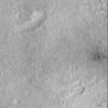 Small, Fresh Impact Crater With Dark Ejecta