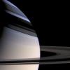 Few sights in the solar system are more strikingly beautiful than softly 
hued Saturn embraced by the shadows of its stately rings.