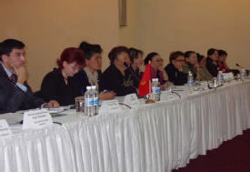 The opening ceremony on February 16, 2006, was attended by NGO leaders from all regions of the Kyrgyz Republic