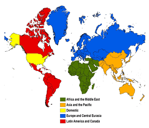 Map of Nonfuel Mineral Deposits of the World