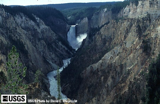 Image, Yellowstone Falls, Yellowstone National Park