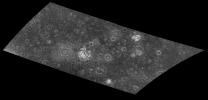 Craters in a Newly Imaged Area on Callisto