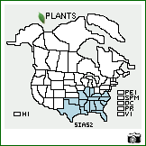 Distribution of Silphium asteriscus L.. . Image Available. 